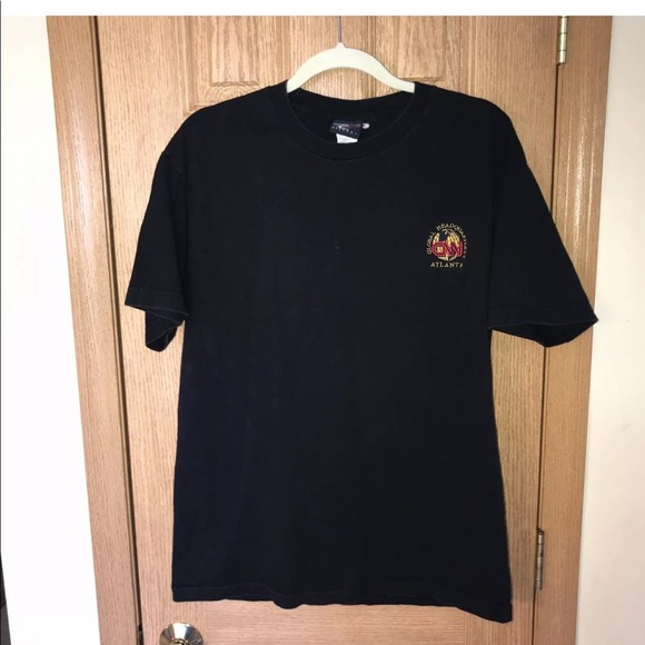 Vintage CNN Atlanta Georgia T-Shirt Rare Lg - Picture 1 of 5